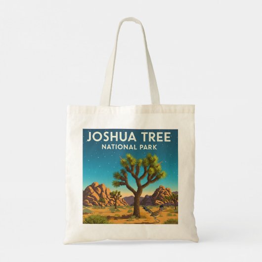 Nationaal park  Joshua-boom Tote Bag (Achterkant)