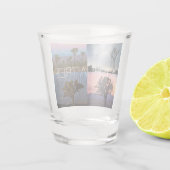 Nationaal park Joshua - boom - Zonnenacht Shot Glas (Achterkant)