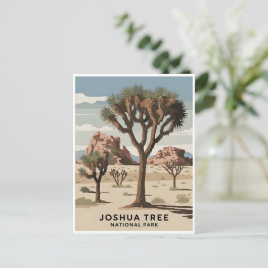 Nationaal park Joshua  Briefkaart (Staand voorkant)