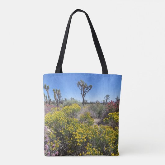 Nationaal park Joshua in Bloom Tote Bag (Achterkant)