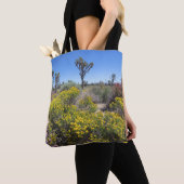 Nationaal park Joshua in Bloom Tote Bag (Dichtbij)
