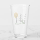 Nationaal park Joshua Trail Glas (Achterkant)