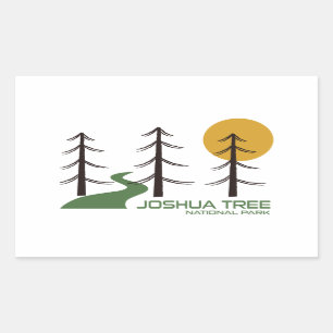 Nationaal park Joshua Trail Rechthoekige Sticker