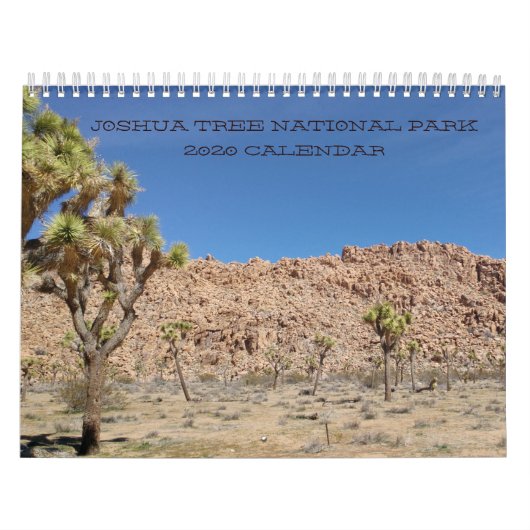 Nationaal park Joshua Tree 2021 Agenda Kalender (Hoes)