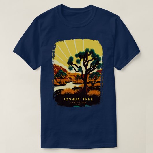 Nationaal park Joshua Tree 2 T-shirt (Design voorkant)
