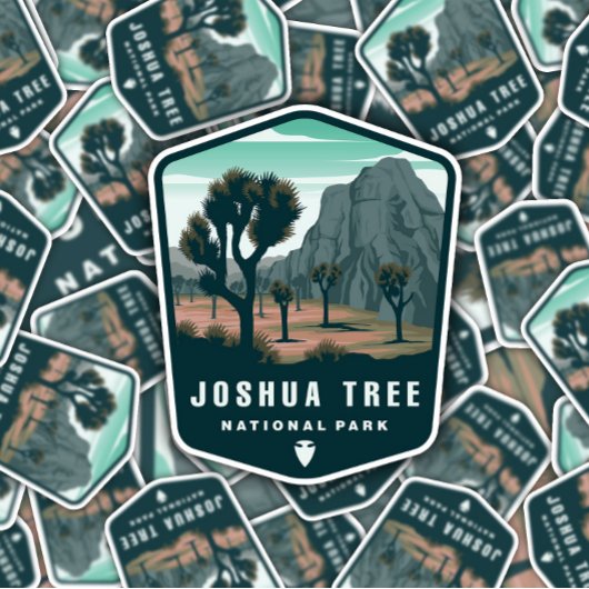 Nationaal park Joshua Tree | Afgesneden Sticker