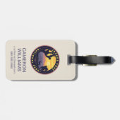 Nationaal park Joshua Tree Bagagelabel (Achterkant horizontaal)