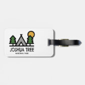 Nationaal park Joshua Tree Bagagelabel (Achterkant horizontaal)