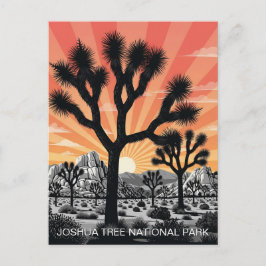 Nationaal park Joshua Tree Briefkaart