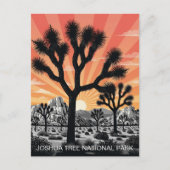 Nationaal park Joshua Tree Briefkaart (Voorkant)
