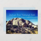 Nationaal park Joshua Tree Briefkaart (Voorkant / Achterkant)