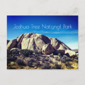 Nationaal park Joshua Tree Briefkaart (Voorkant)