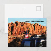 Nationaal park Joshua Tree Briefkaart (Voorkant / Achterkant)