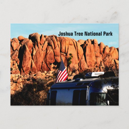 Nationaal park Joshua Tree Briefkaart (Voorkant)