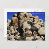 Nationaal park Joshua Tree Briefkaart (Voorkant / Achterkant)