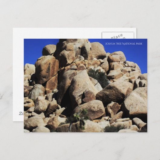 Nationaal park Joshua Tree Briefkaart (Voorkant / Achterkant)