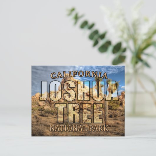 Nationaal Park Joshua Tree Briefkaart (Staand voorkant)