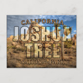 Nationaal Park Joshua Tree Briefkaart (Voorkant)
