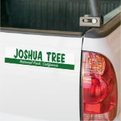 Nationaal park Joshua Tree Bumpersticker (Op Truck)
