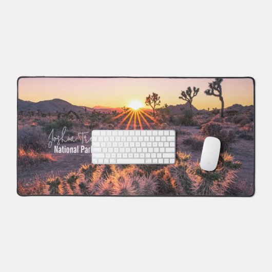 Nationaal park Joshua Tree Bureaumat (Keyboard & Muis)