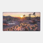 Nationaal park Joshua Tree Bureaumat (Voorkant)
