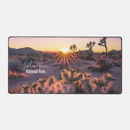 Nationaal park Joshua Tree Bureaumat (Voorkant)