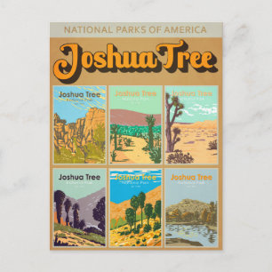 Nationaal park Joshua Tree California Landmark Briefkaart
