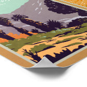 Nationaal park Joshua Tree California Landmark Poster (Hoek)