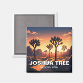 Nationaal park Joshua Tree California Magneet (Voorkant / Achterkant)