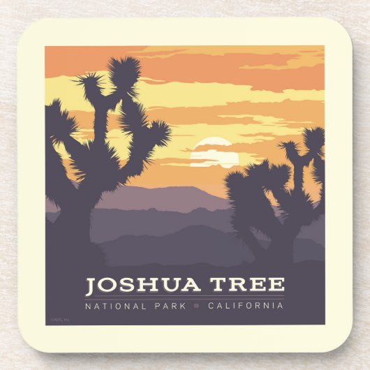 Nationaal park Joshua Tree | Californië Bier Onderzetter (Voorkant)