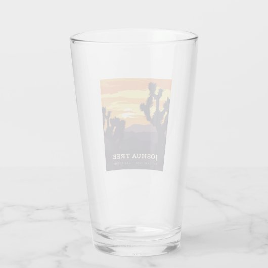 Nationaal park Joshua Tree | Californië Glas (Achterkant)