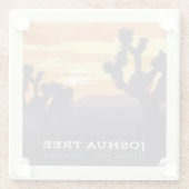 Nationaal park Joshua Tree | Californië Glazen Onderzetter (Achterkant)