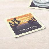 Nationaal park Joshua Tree | Californië Kartonnen Onderzetters (Schuin)