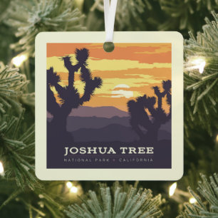 Nationaal park Joshua Tree   Californië Metalen Ornament