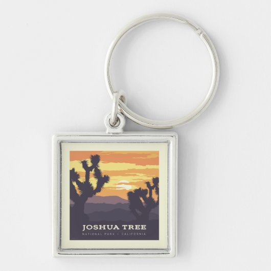Nationaal park Joshua Tree | Californië Sleutelhanger (Voorkant)