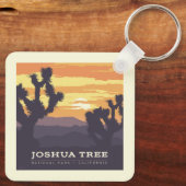 Nationaal park Joshua Tree | Californië Sleutelhanger (Achterkant)