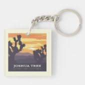 Nationaal park Joshua Tree | Californië Sleutelhanger (Achterkant)