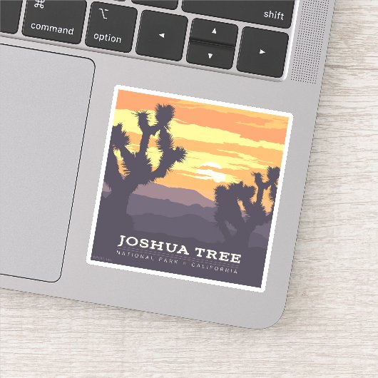 Nationaal park Joshua Tree | Californië Sticker (Detail)