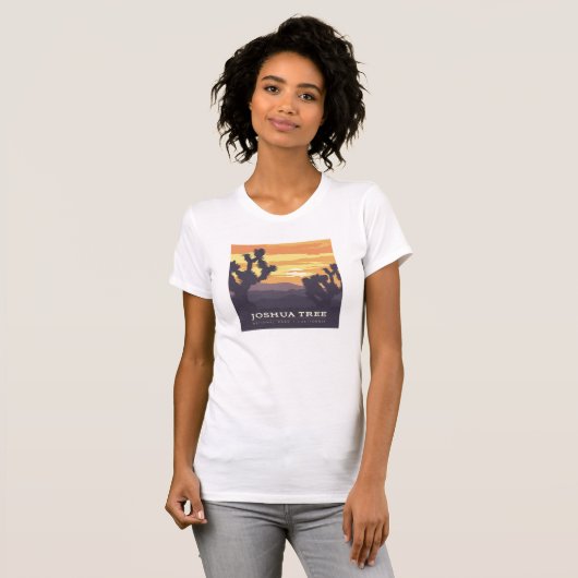Nationaal park Joshua Tree | Californië T-shirt (Voorkant volledig)