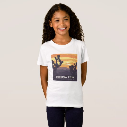 Nationaal park Joshua Tree | Californië T-shirt (Voorkant volledig)