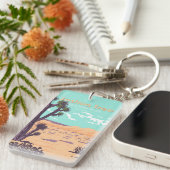 Nationaal park Joshua Tree Double Sided  Sleutelhanger (Voorkant Rechts)