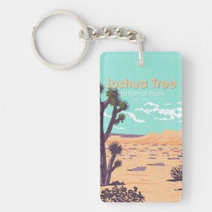 Nationaal park Joshua Tree Double Sided  Sleutelhanger