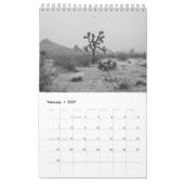 Nationaal park Joshua Tree ... In de Regenkalender Kalender (Feb 2027)