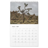 Nationaal park Joshua Tree ... In de Regenkalender Kalender (Mar 2027)
