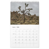 Nationaal park Joshua Tree ... In de Regenkalender Kalender (Mar 2026)