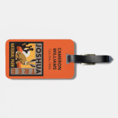 Nationaal park Joshua Tree | Jackrabbit Bagagelabel (Achterkant horizontaal)