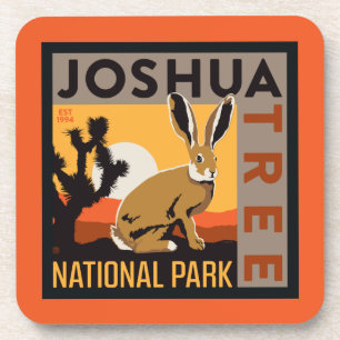 Nationaal park Joshua Tree   Jackrabbit Bier Onderzetter