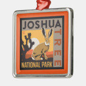Nationaal park Joshua Tree | Jackrabbit Metalen Ornament (Links)