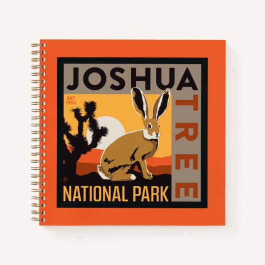 Nationaal park Joshua Tree | Jackrabbit Notitieboek (Voorkant)
