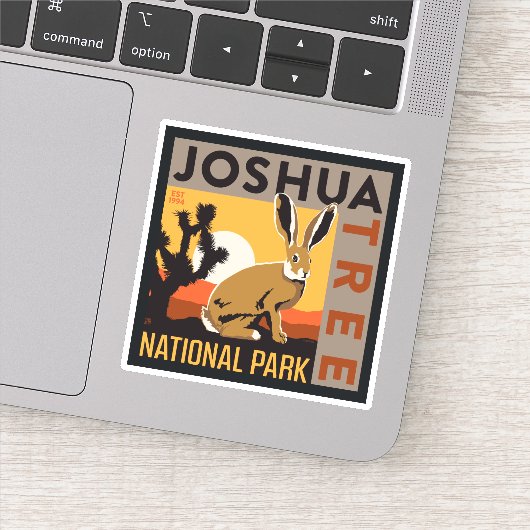 Nationaal park Joshua Tree | Jackrabbit Sticker (Detail)
